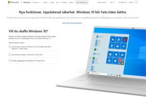 Uppgradera Windows 7 och 8 till Windows 10